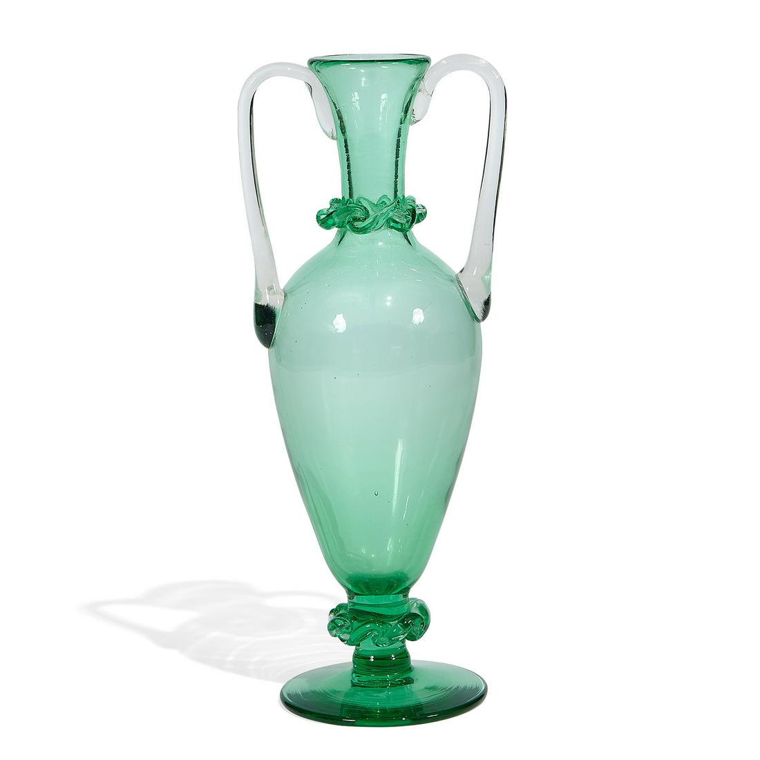 Attributed to Vittorio Zecchin, glass vase (1 of 2)