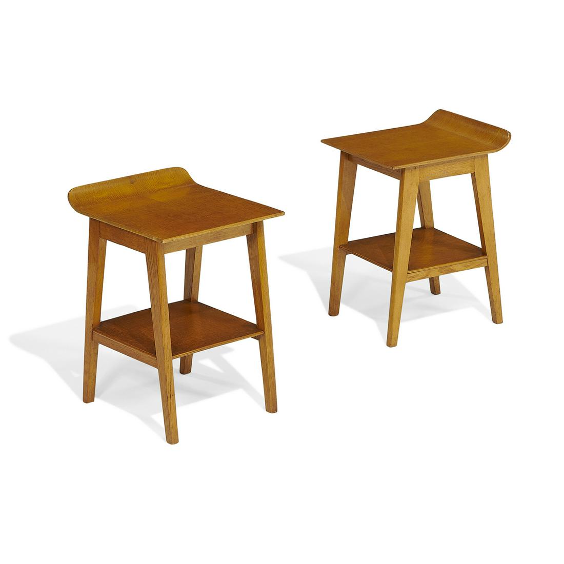 Maker Unknown side tables, pair (1 of 1)