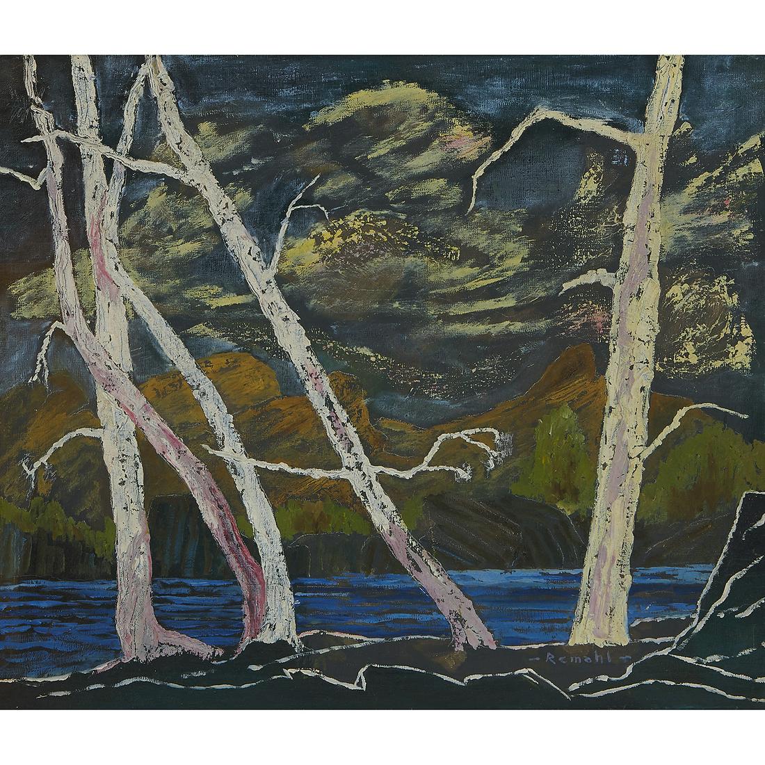 Frederick Remahl, Landscape of Trees (1 of 2)