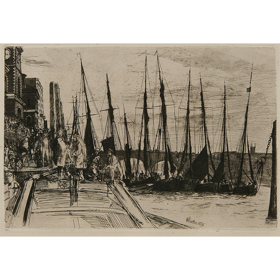 James Abbott McNeill Whistler, Billingsgate (1 of 2)