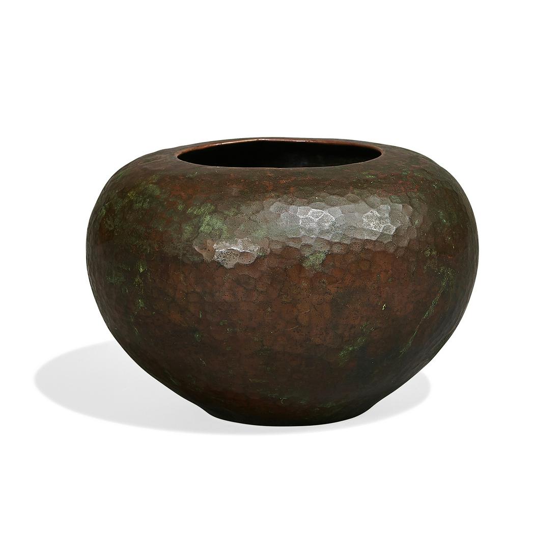 Hans Jauchen, Olde Copper Shop vase (1 of 3)