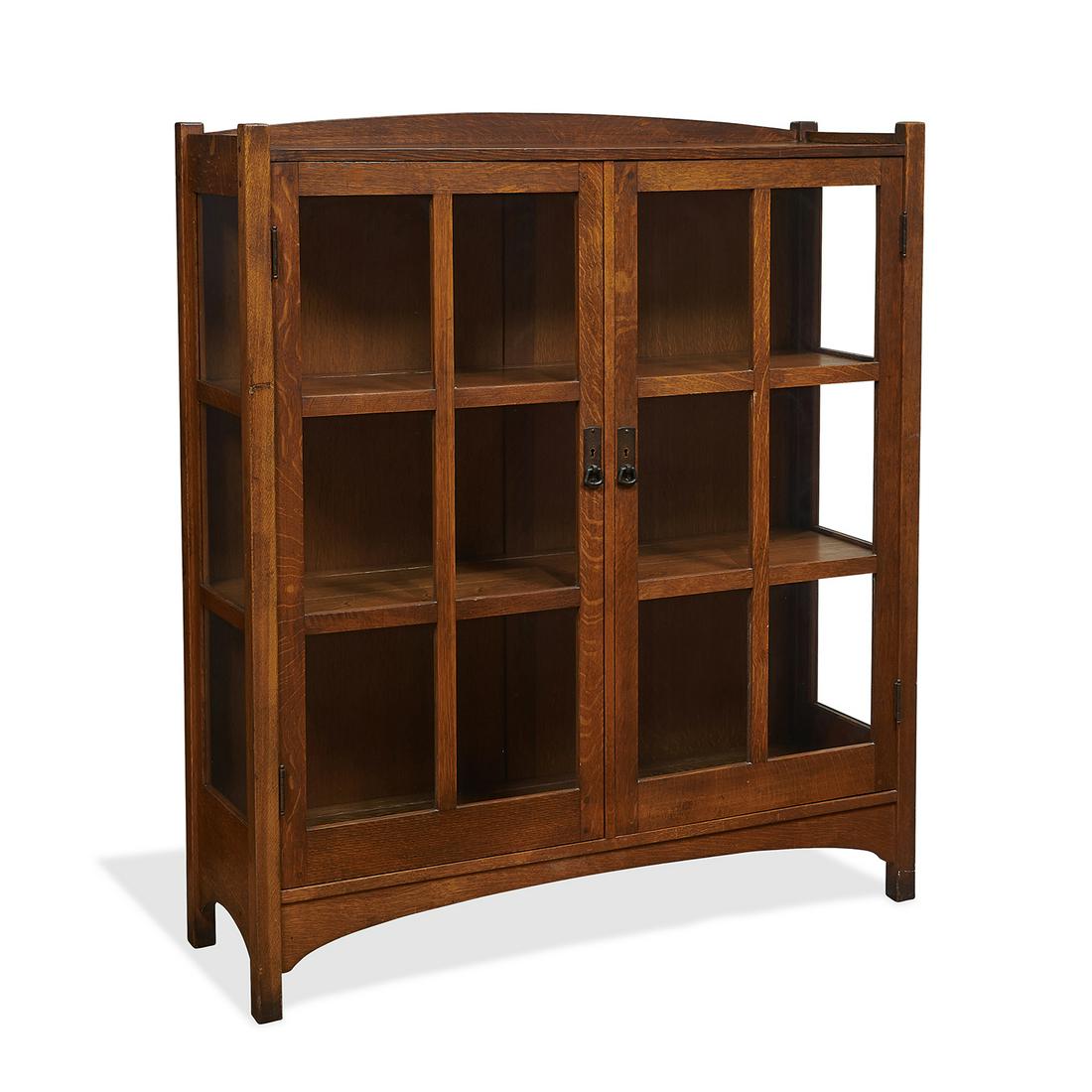 L. & J.G. Stickley china cabinet, #728 (1 of 1)