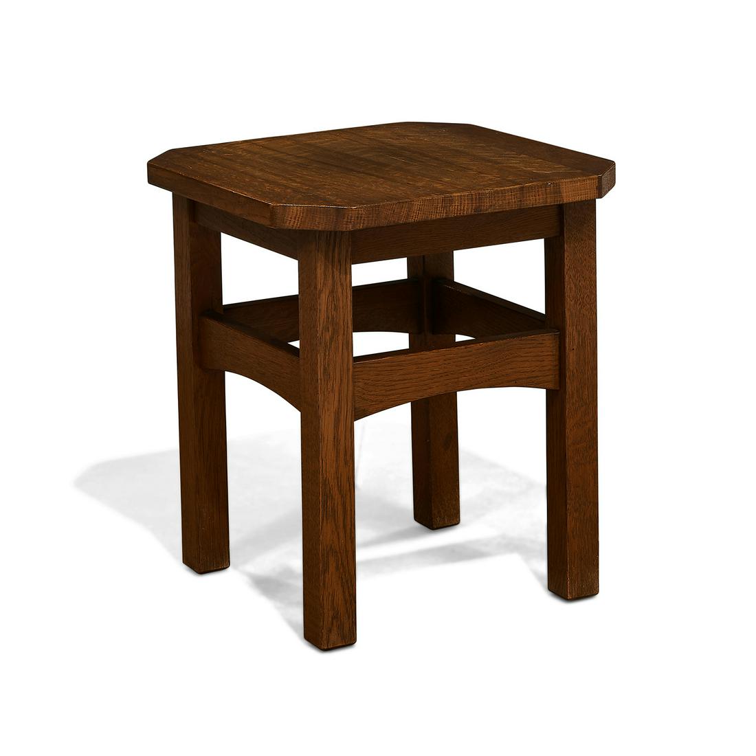 Attributed to L. & J.G. Stickley tabouret, #560 (1 of 1)