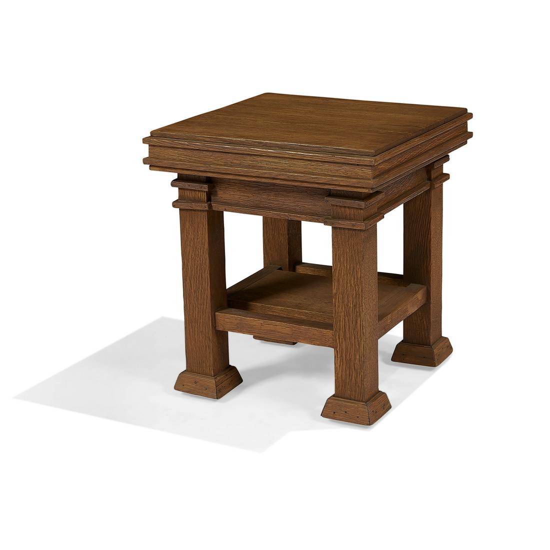 Frank L. Wright & George M. Niedecken tabouret (1 of 1)