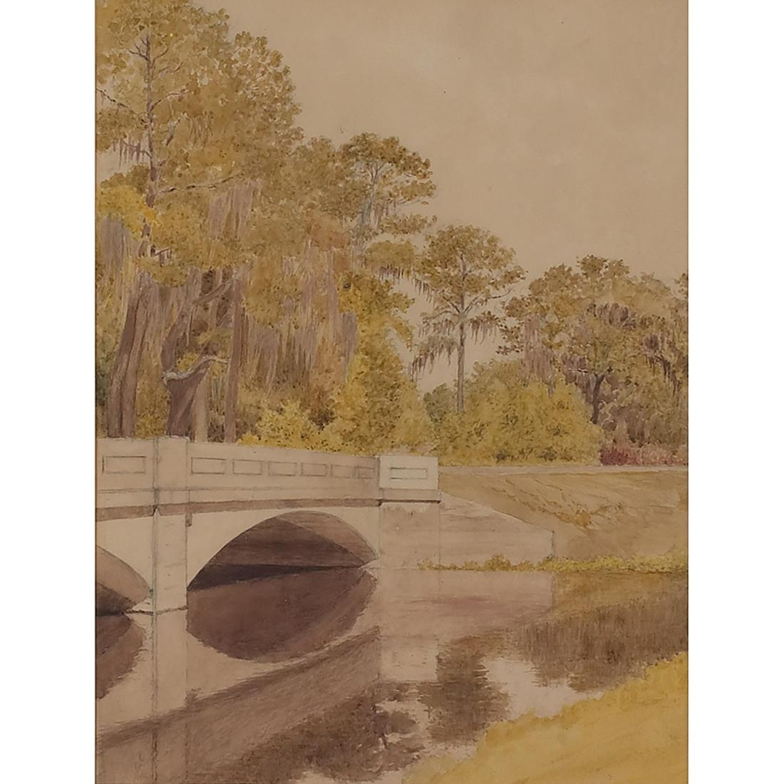 Robert Spencer, Newnans Crk. Gainesville Prairie Bridge (1 of 2)