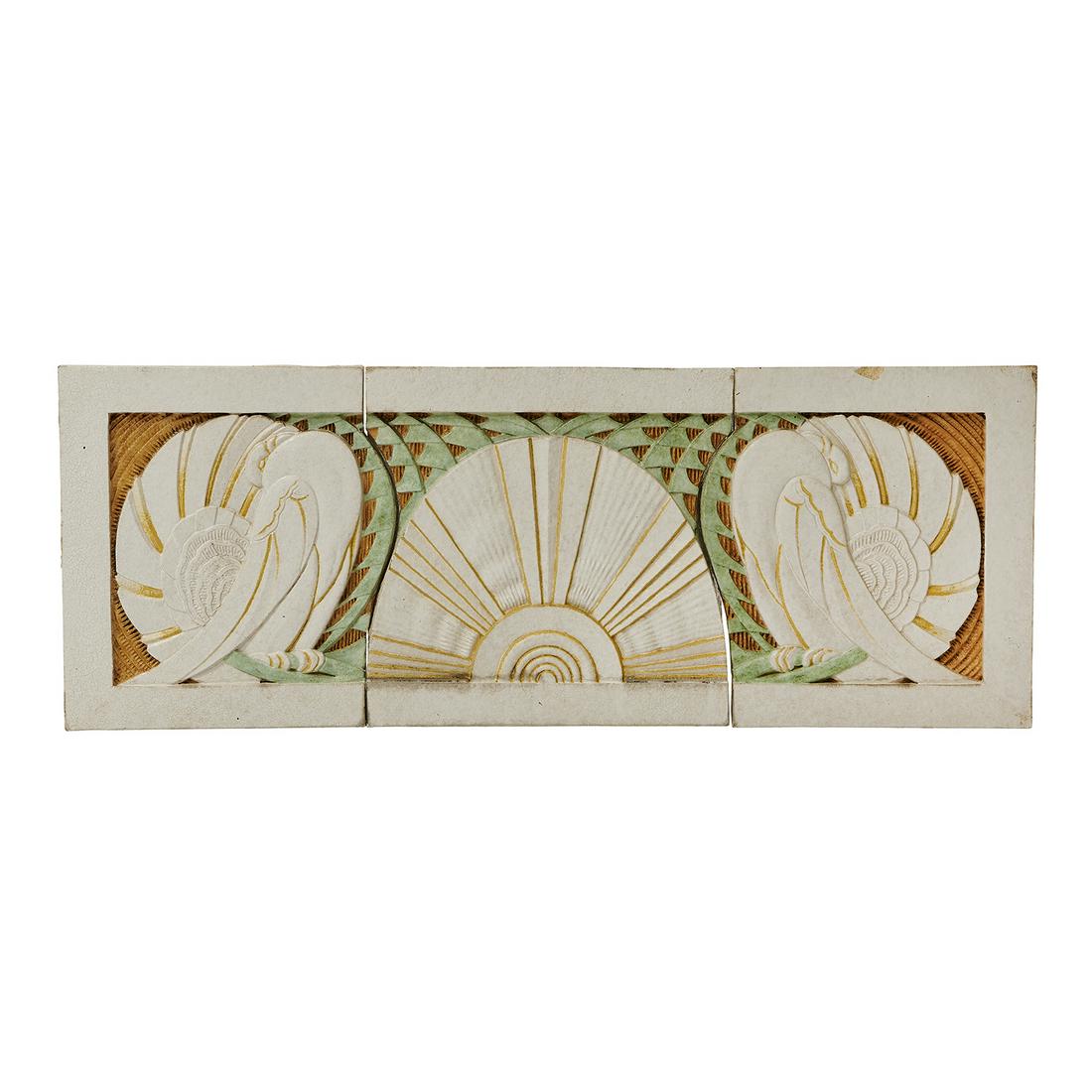 Attr. American Terra Cotta & Ceramic Co. tiles (1 of 3)