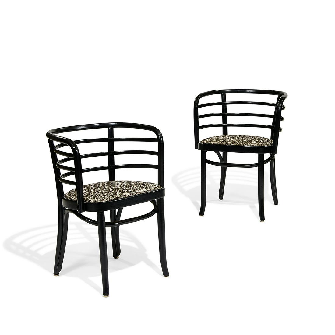 Mundus Secessionist chairs, pair (1 of 4)