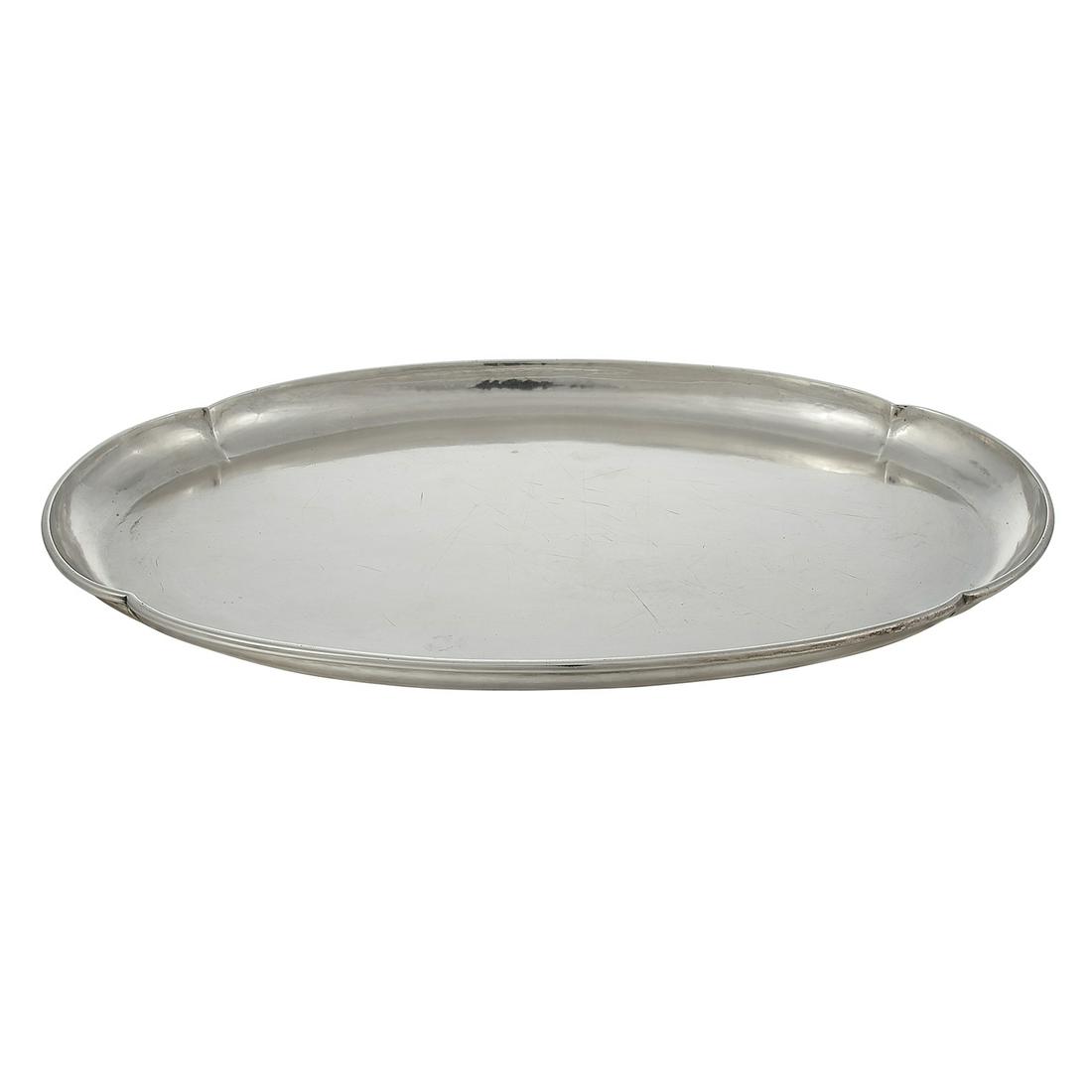 The Kalo Shop lobed oval tray, #B5 (1 of 2)