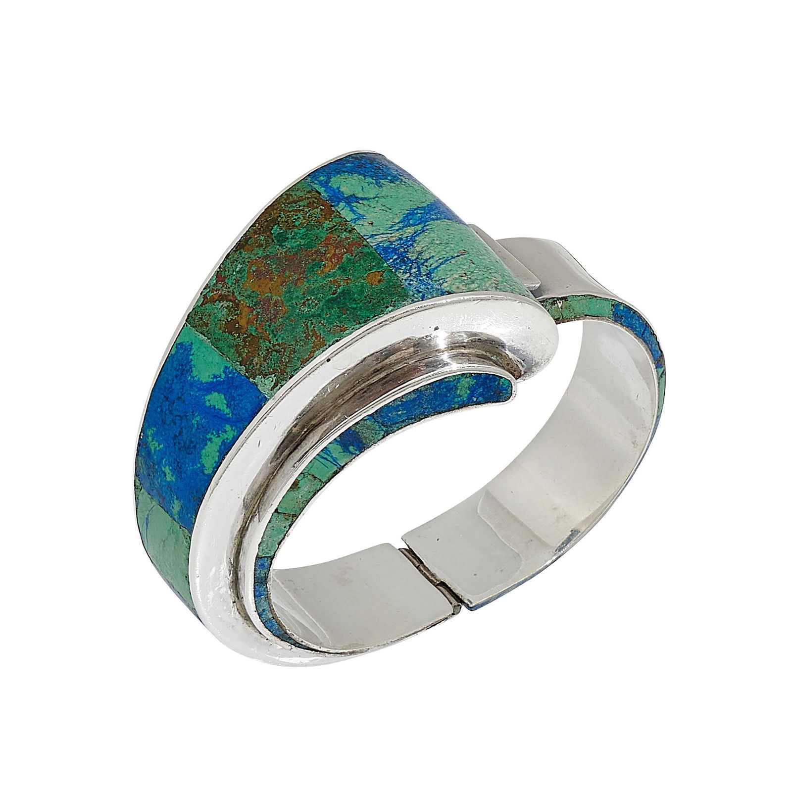 Los Castillo Mosaico Azteca hinged bracelet, #245 (1 of 7)