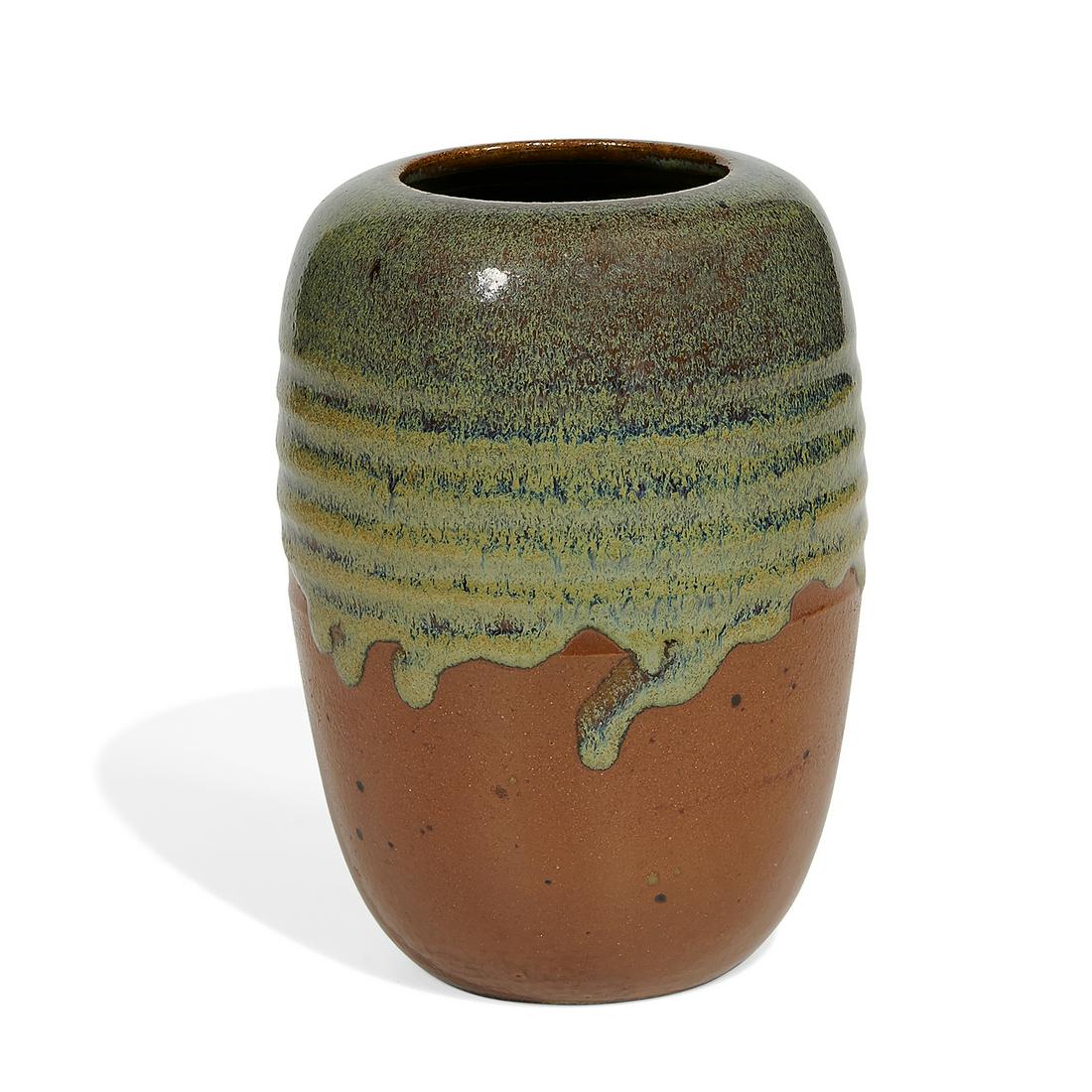 Auguste Delaherche vase, shape number 5817 (1 of 3)