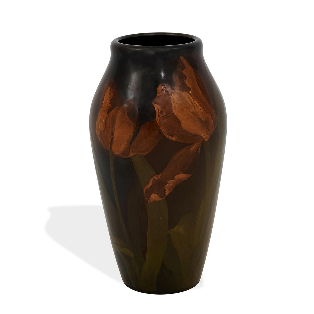 Amelia B. Sprague, Rookwood Standard Glaze vase (1 of 3)