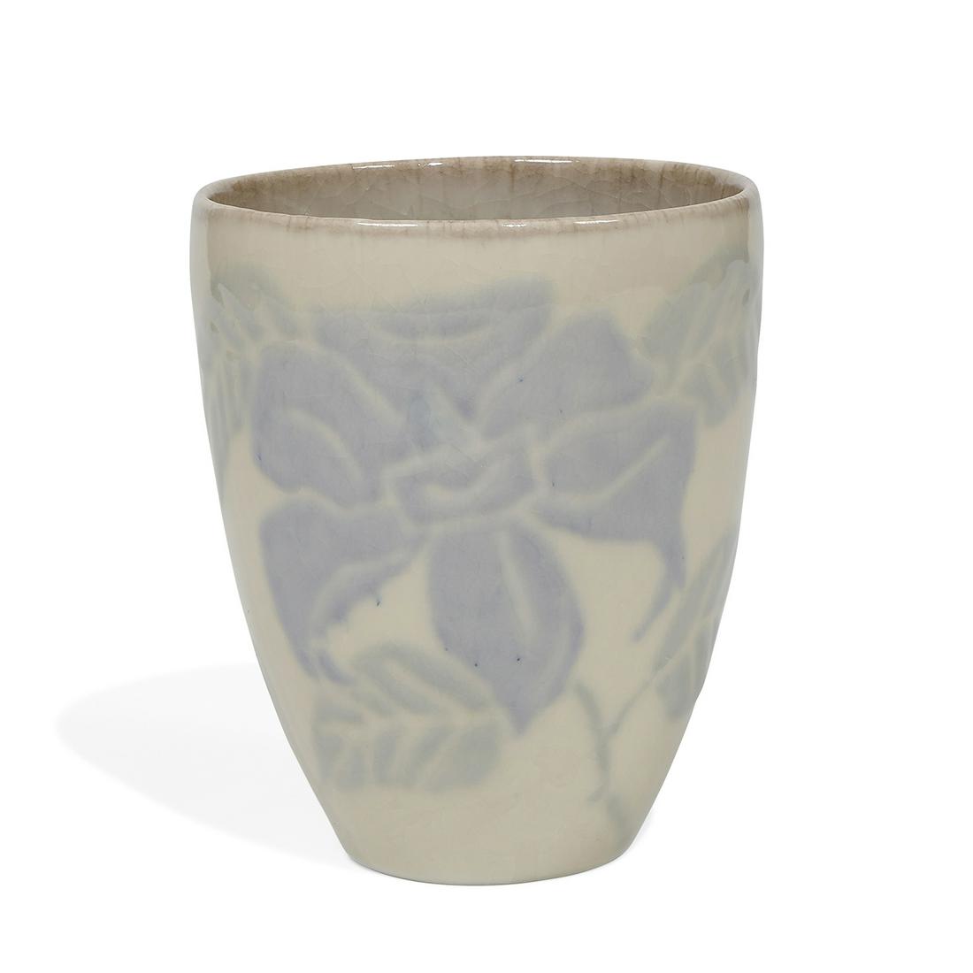 Jens Jensen, Rookwood Pottery porcelain vase (1 of 3)