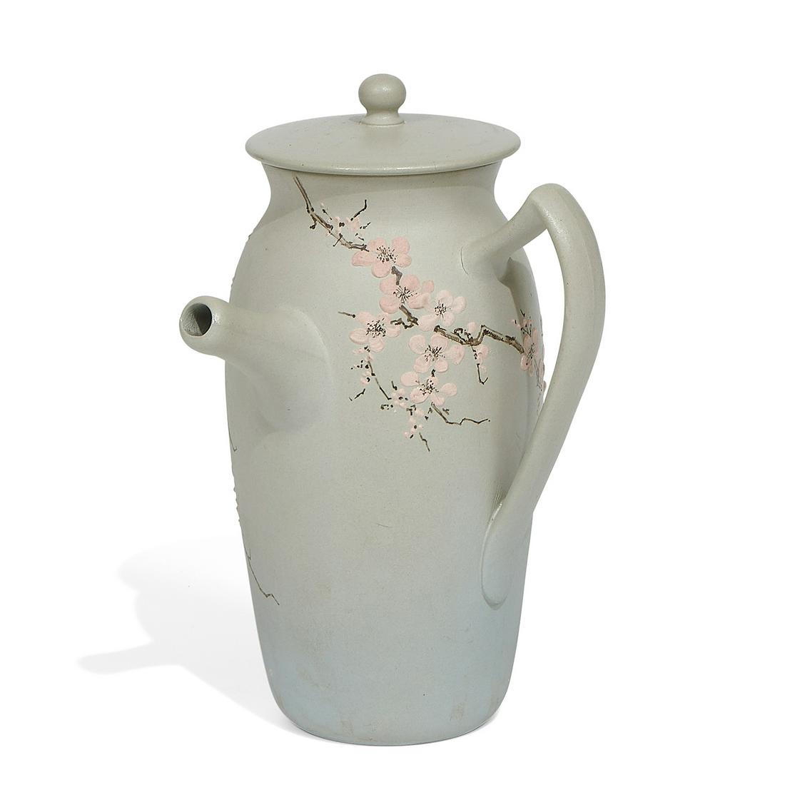 Laura Fry, Rookwood Dull Finish chocolate pot (1 of 4)