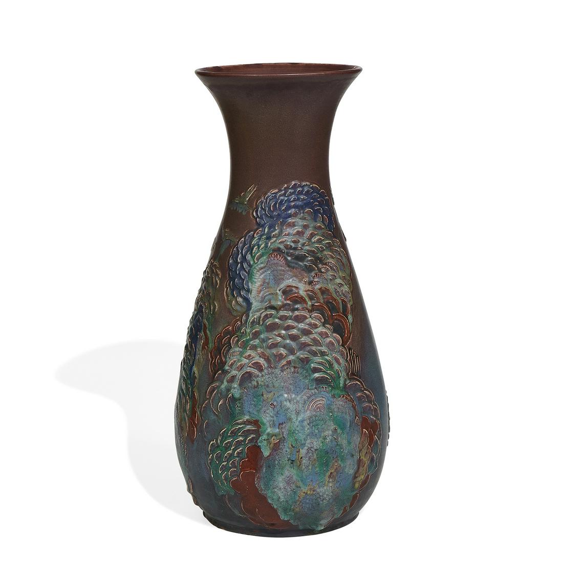 Attr. William E. Hentschel, Rookwood Pottery vase (1 of 6)