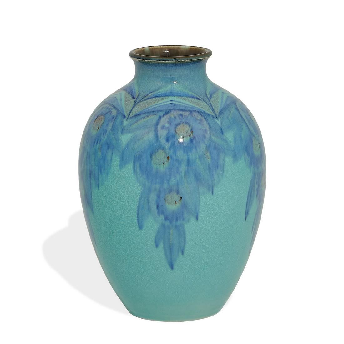 Sara Sax, Rookwood Pottery porcelain vase (1 of 3)
