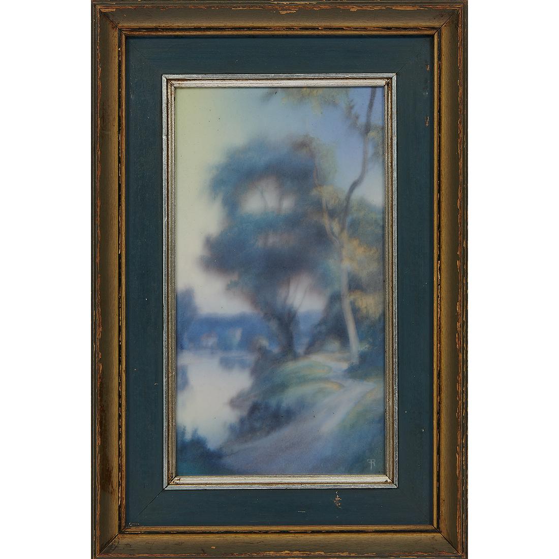 Fred Rothenbusch, Reflections: Vellum plaque (1 of 1)