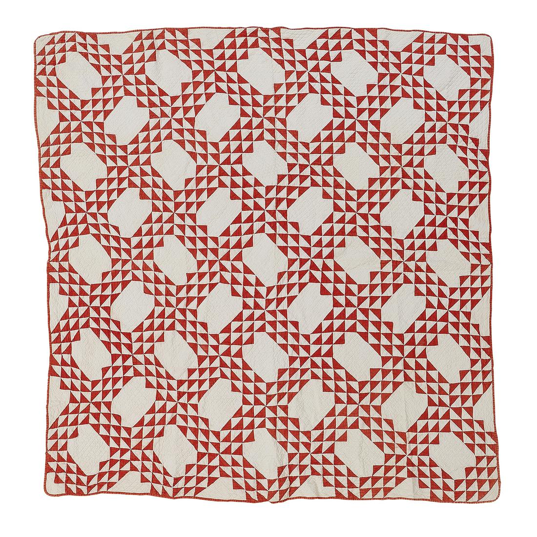 American Flying Geese variation quilt w/ 2 quilts (1 of 2)