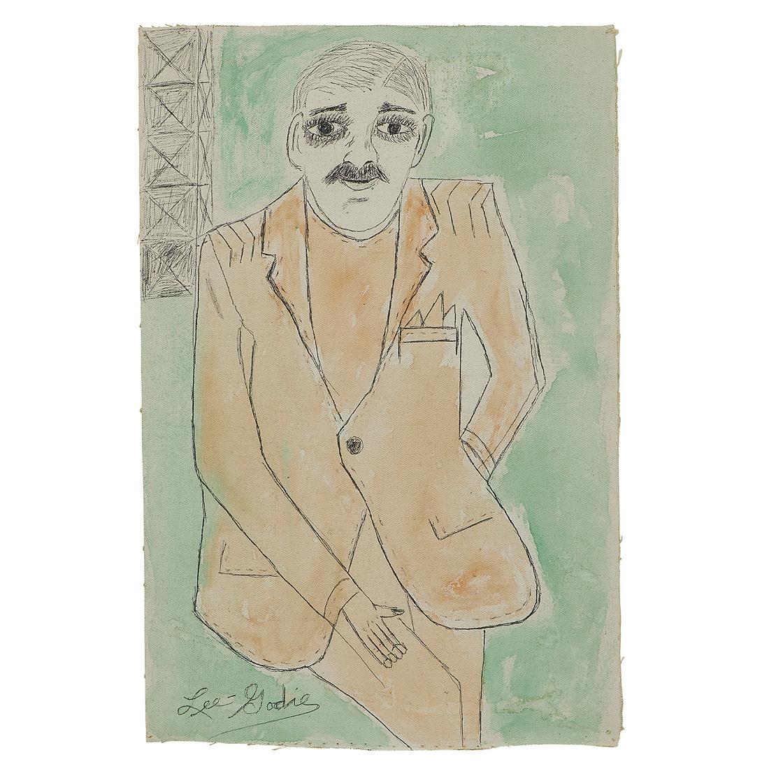 Lee Godie, Nathon, circa 1980 (1 of 2)