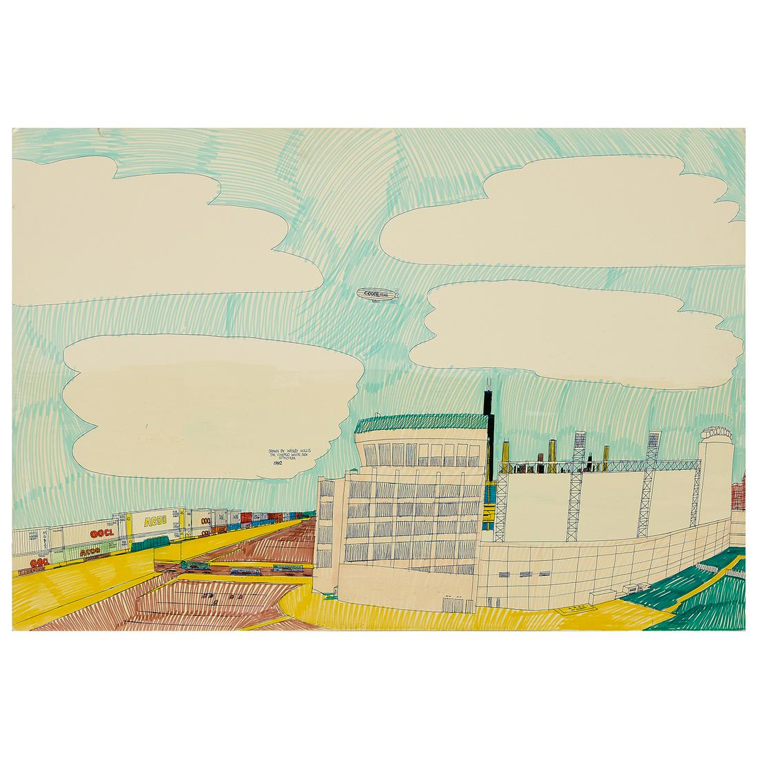 Wesley Willis, The Chicago White Sox Stadium (1 of 1)