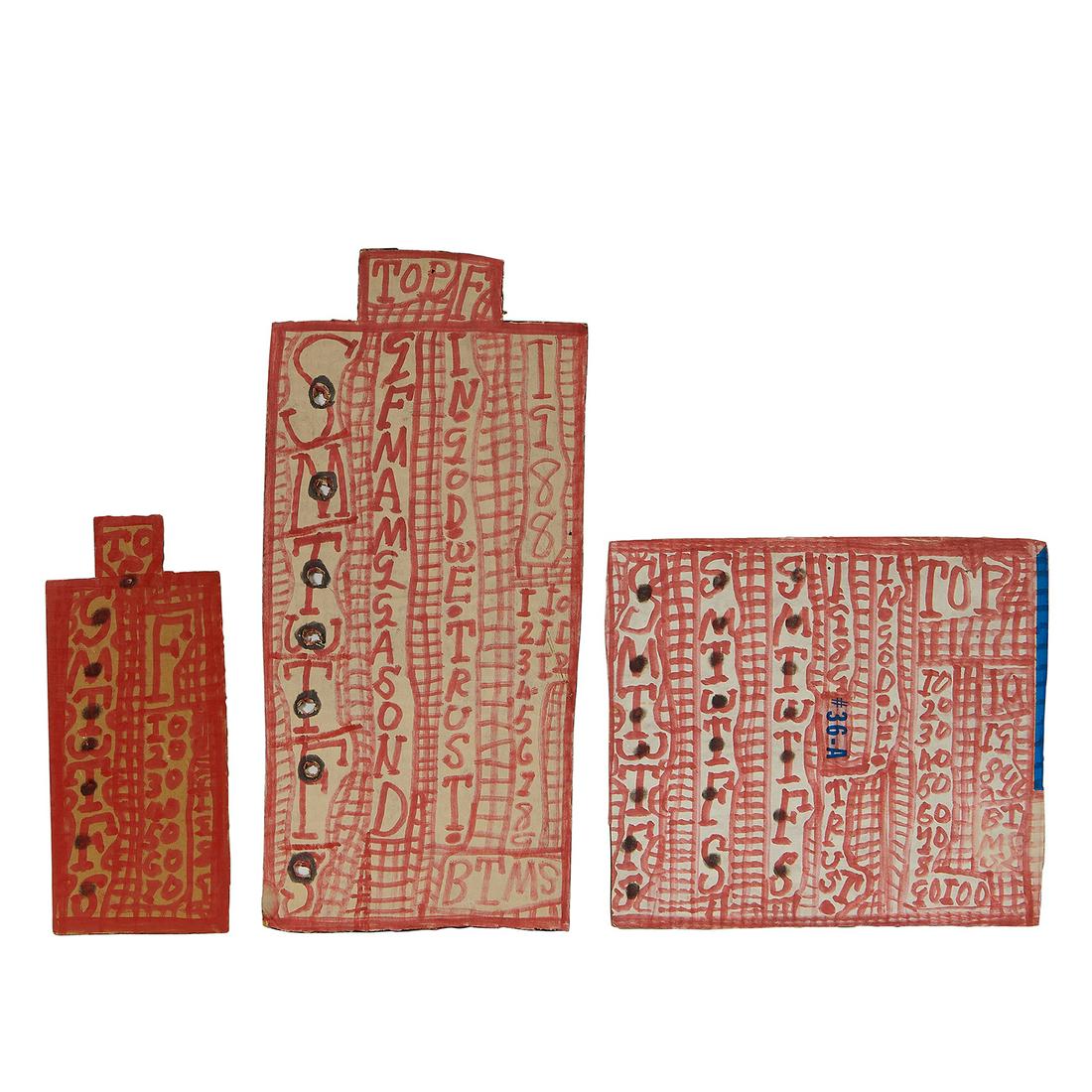 Zebedee Armstrong, Three Doomsday Calendars, 1989 (1 of 2)