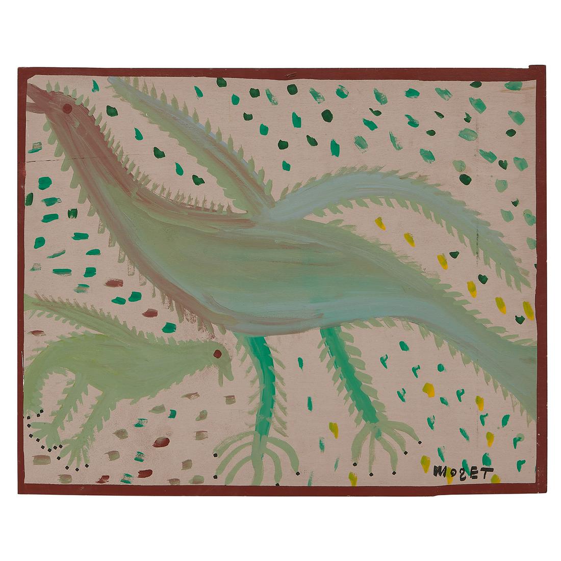 Mose Tolliver, Two Dinosaur Birds (1 of 1)