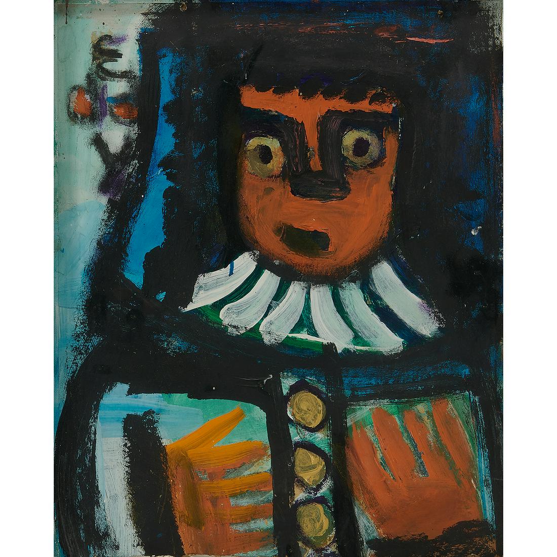 Eddy Mumma, Two Portraits (double-sided) (1 of 3)