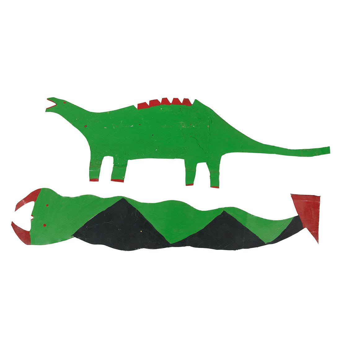 R.A. (Reuben Aaron) Miller, Dinosaur and Creature (1 of 2)