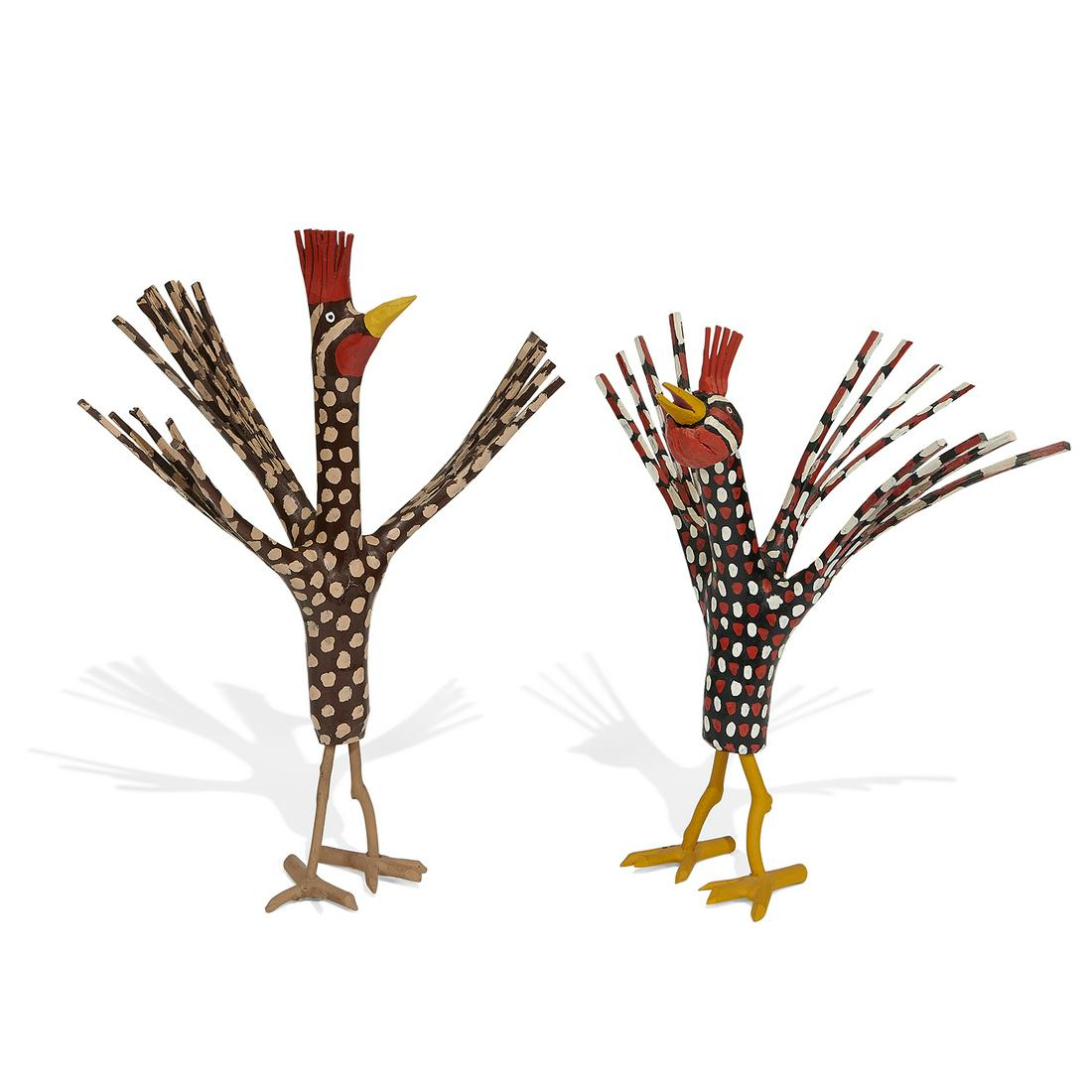 Calvin Cooper, Two Chickens, 1988 and 1989 (1 of 5)