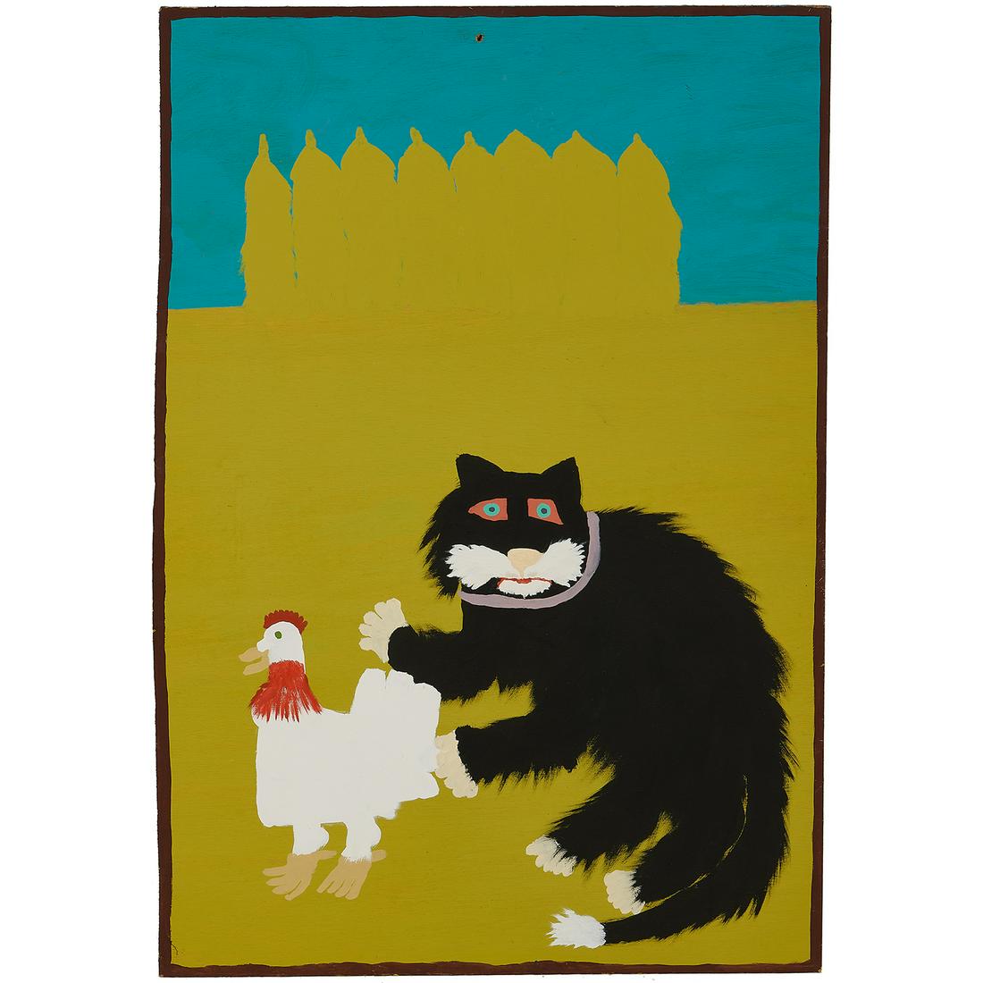 Jake McCord, Cat and Chicken (1 of 1)