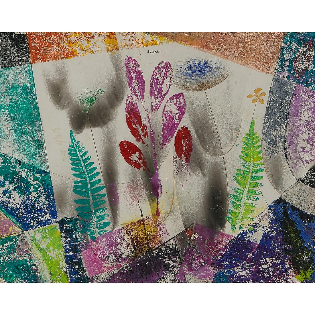 Medard Klein, Abstraction with Flora and Fauna (1 of 2)