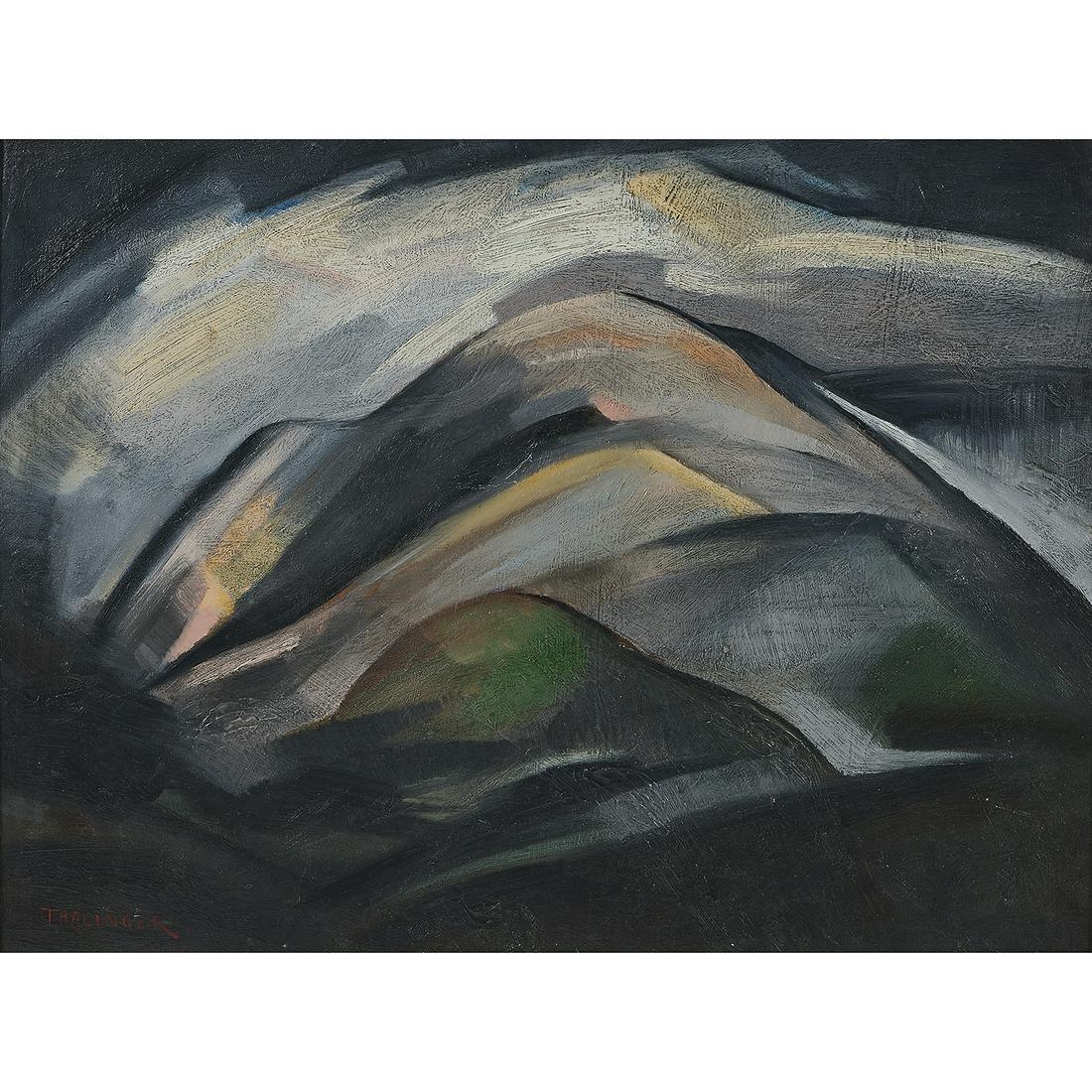E. Oscar Thalinger, Mountainous Landscape (1 of 2)