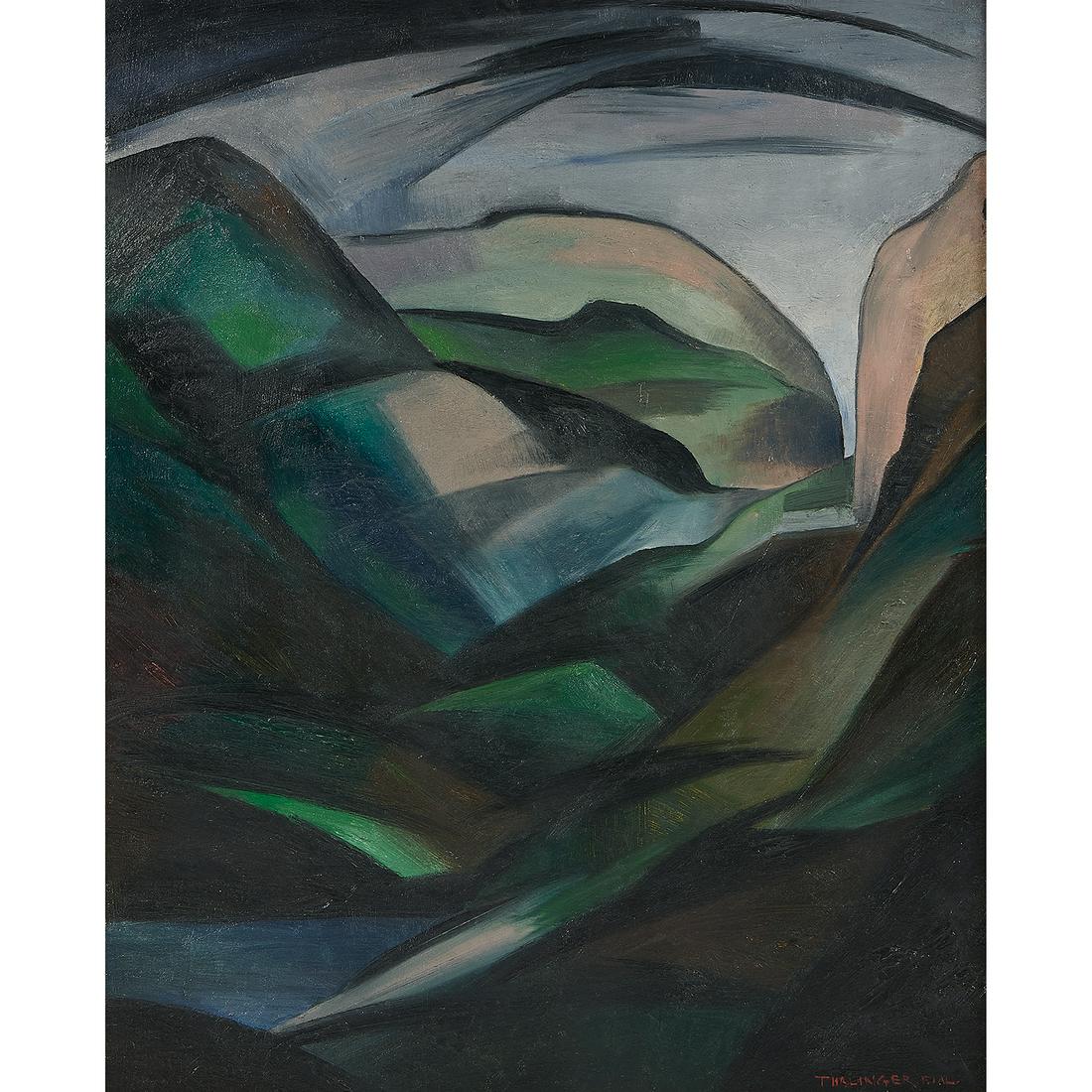 E. Oscar Thalinger, An Abstracted Valley (1 of 2)