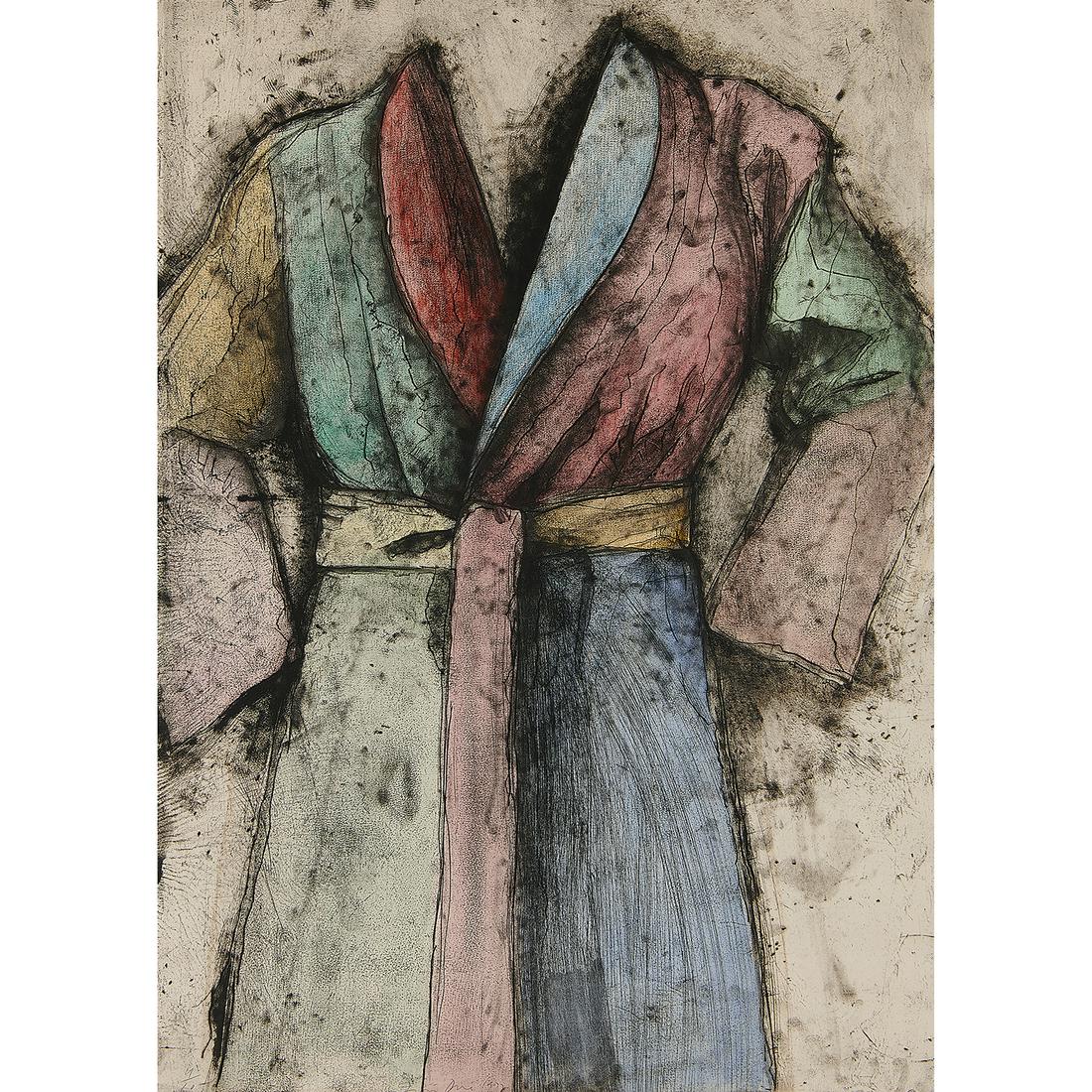 Jim Dine, Multi-Colored Robe, 1977 (1 of 2)