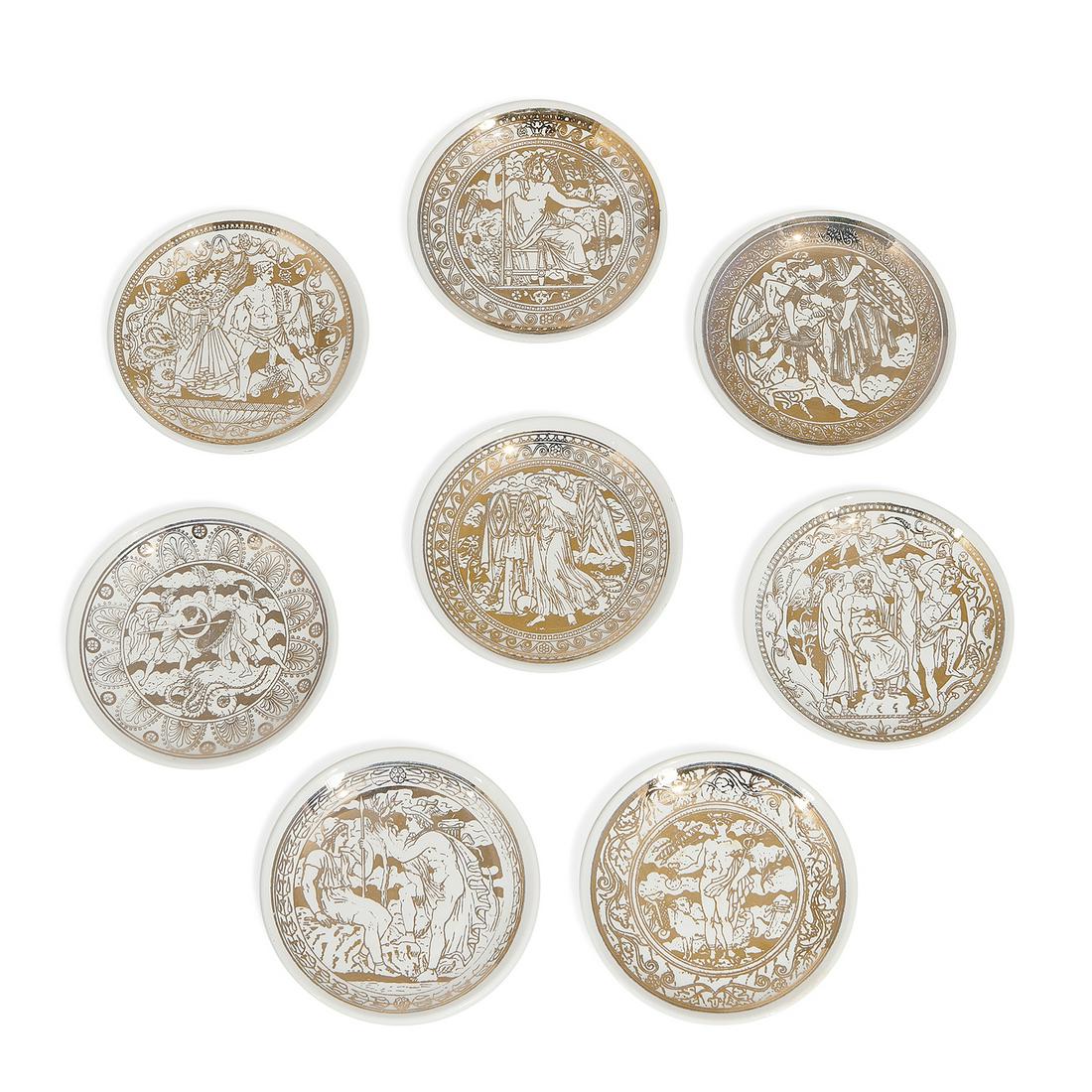 Piero Fornasetti Mitologia coasters (1 of 5)