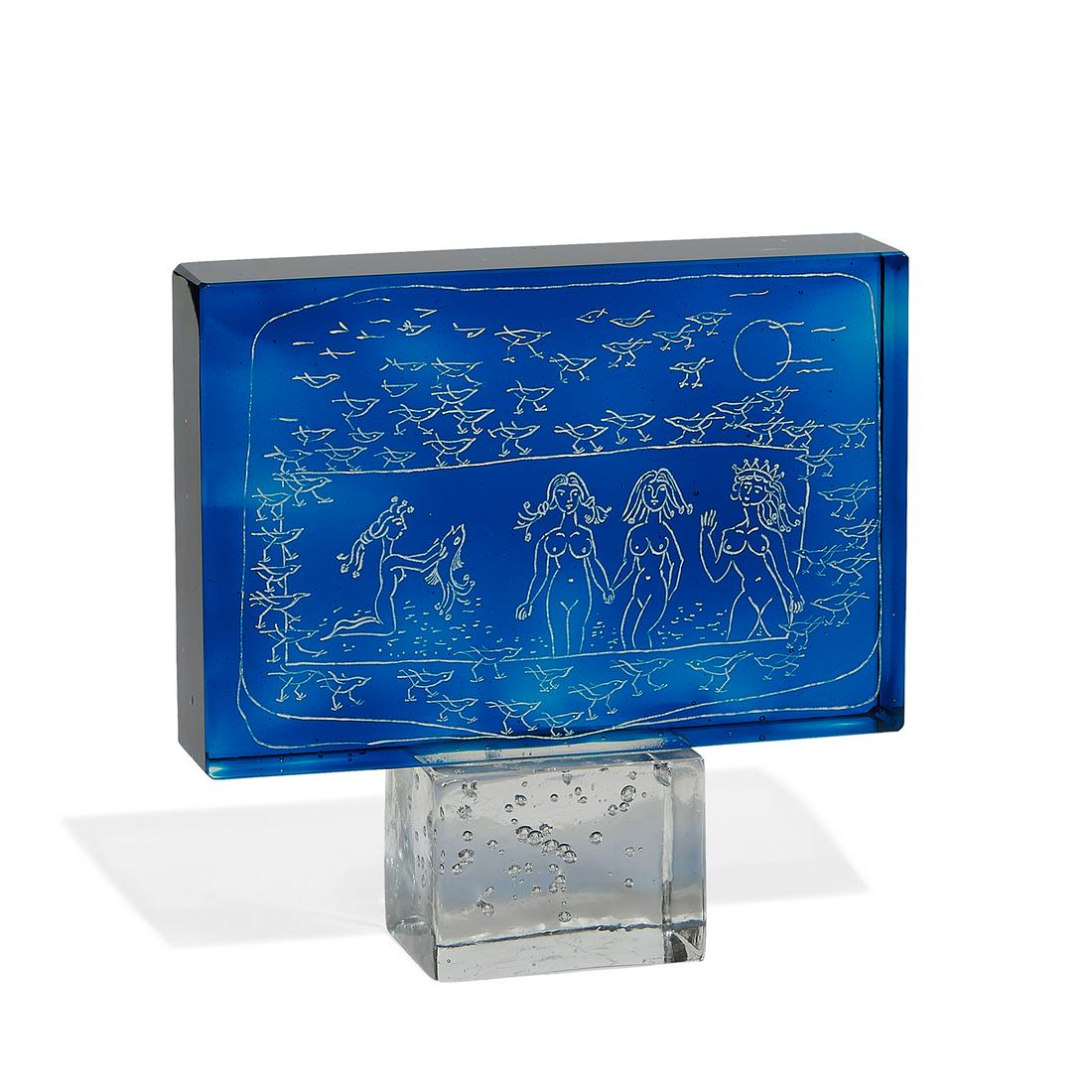 Robert Wilson glass sculpture (1 of 4)