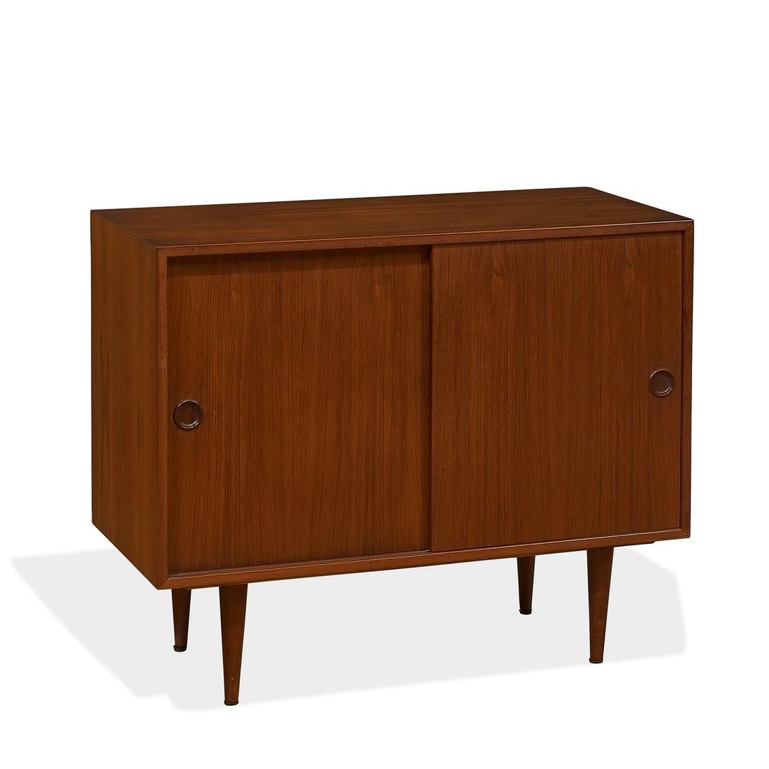 Poul Hundevad (Attr.) two-door cabinet (1 of 2)