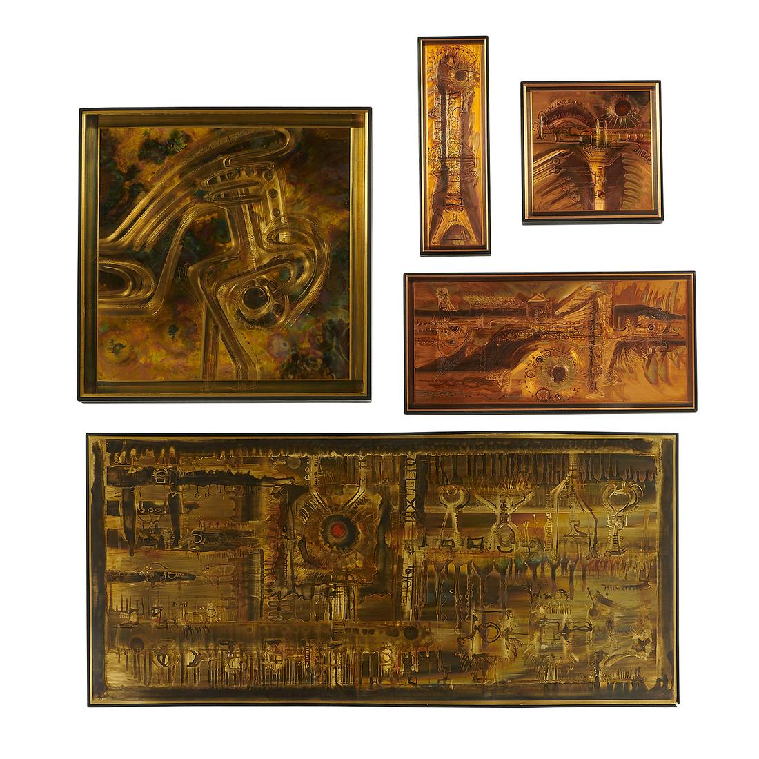 Bernard Rohne for Metallic Design Studio wall art (1 of 7)