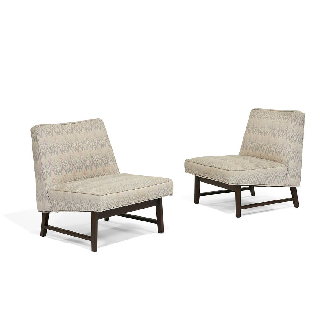 Edward Wormley for Dunbar slipper lounge chairs (1 of 1)