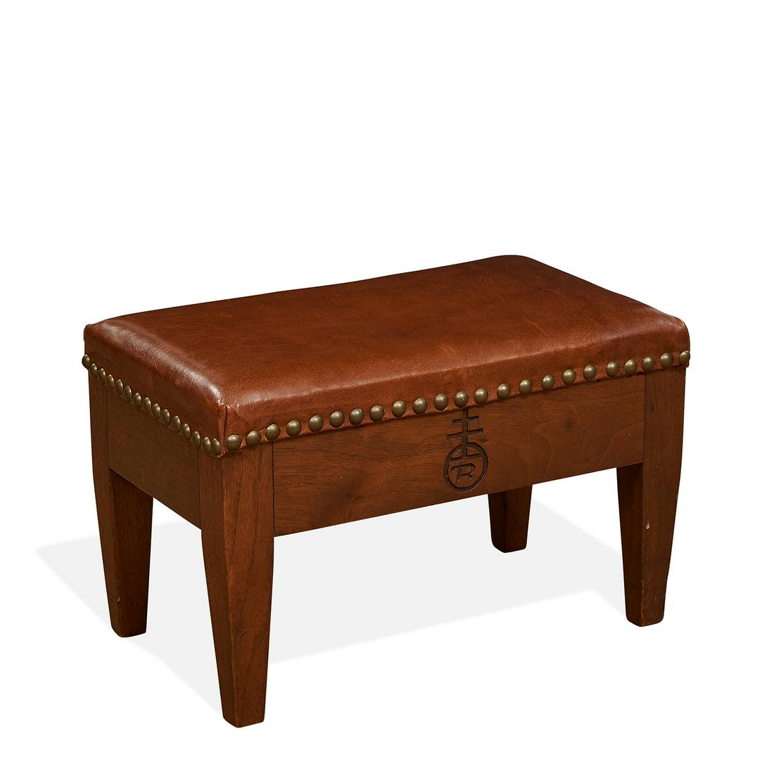 The Roycrofters / Roycroft footstool, #048 (1 of 1)