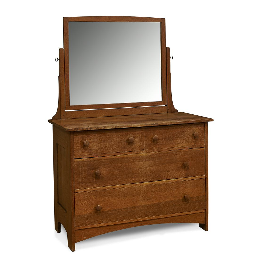 L. & J.G. Stickley dresser with mirror, #93 (1 of 1)