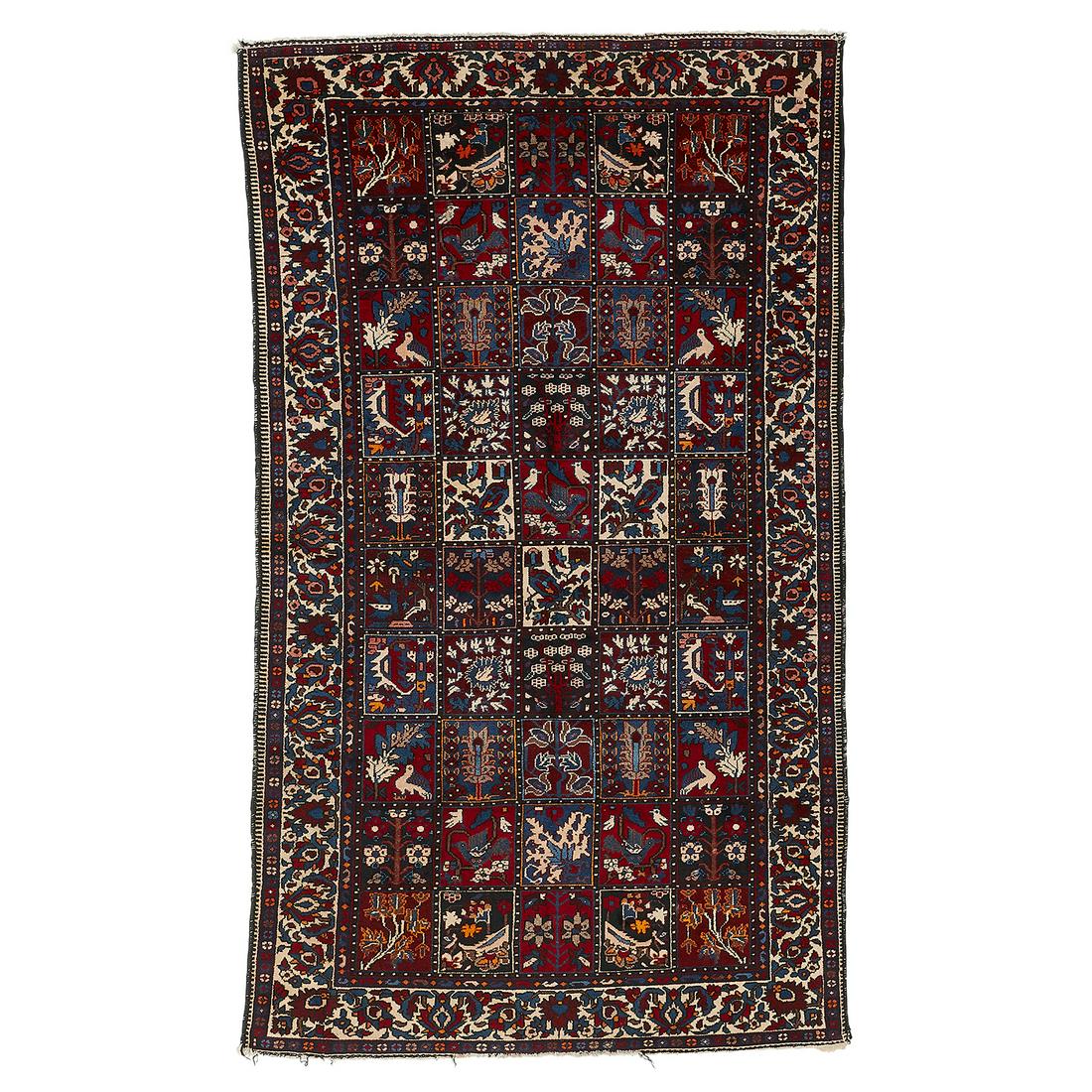 Persian Bakhtiari garden design rug (1 of 1)