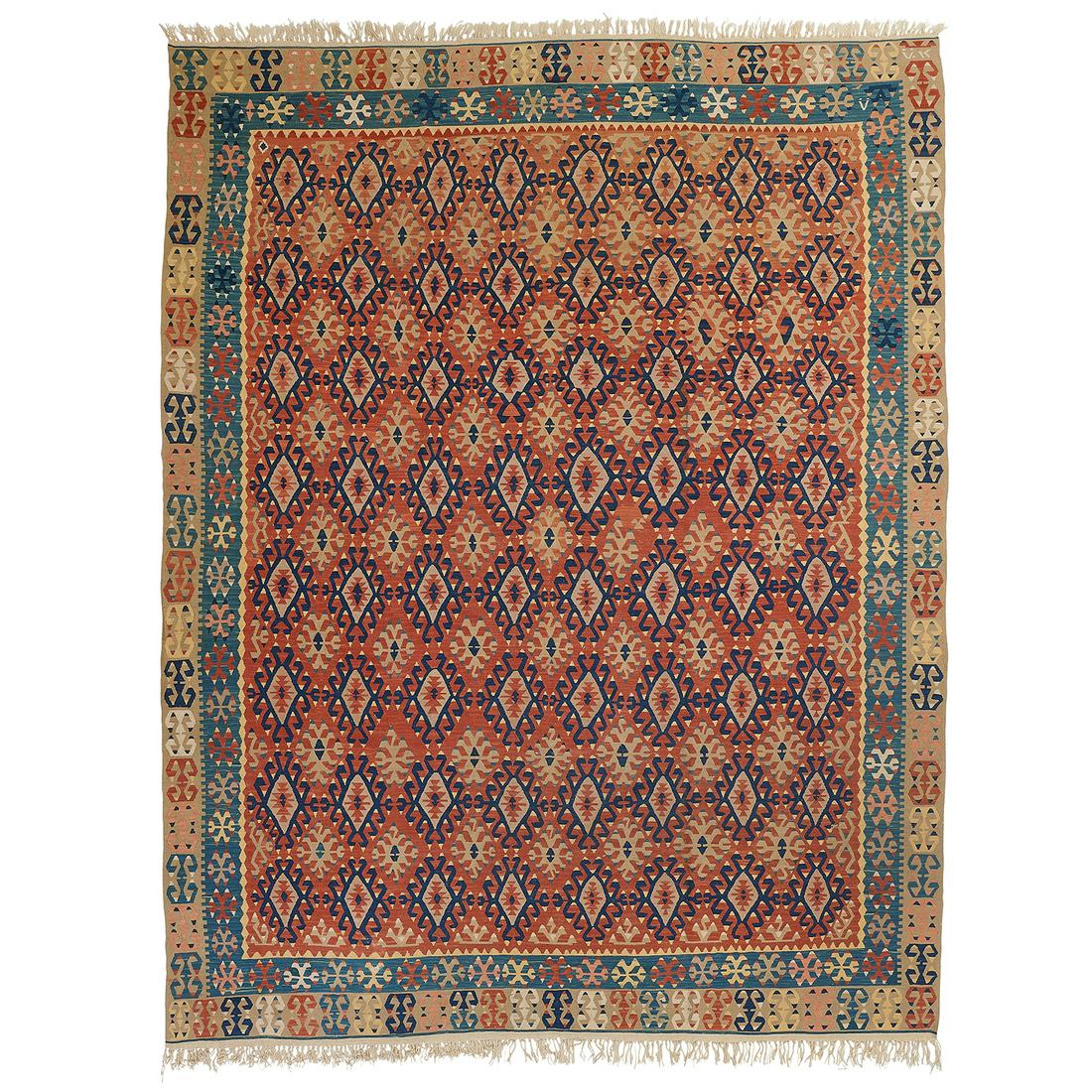 Turkish Kilim rug (1 of 1)