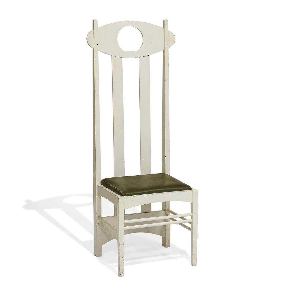 After Charles Rennie Mackintosh Argyle tall chair (1 of 1)