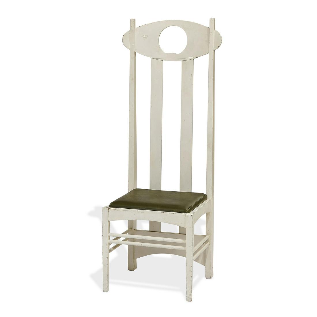 After Charles Rennie Mackintosh Argyle tall chair (1 of 1)