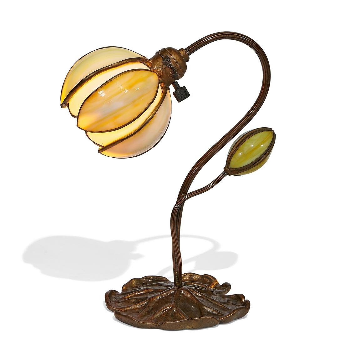 The Handel Lamp Co. Water Lily desk lamp (1 of 4)