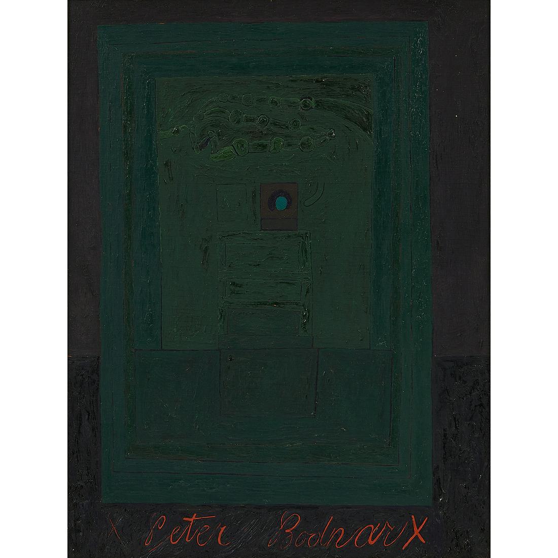 Peter Bodnar, Untitled, acrylic on panel (1 of 2)