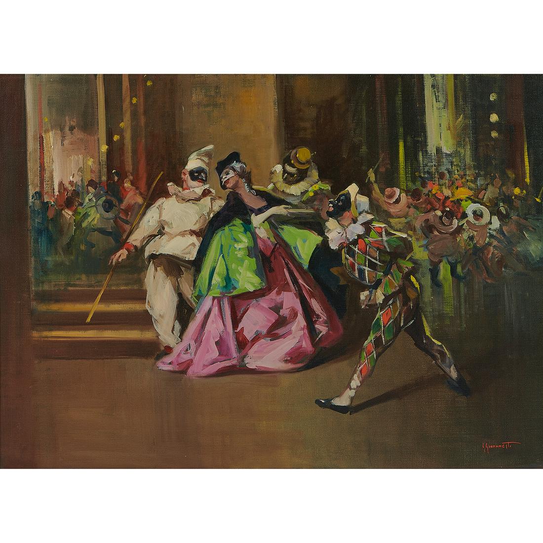 Giordano Giovanetti, At the Masquerade Ball (1 of 2)