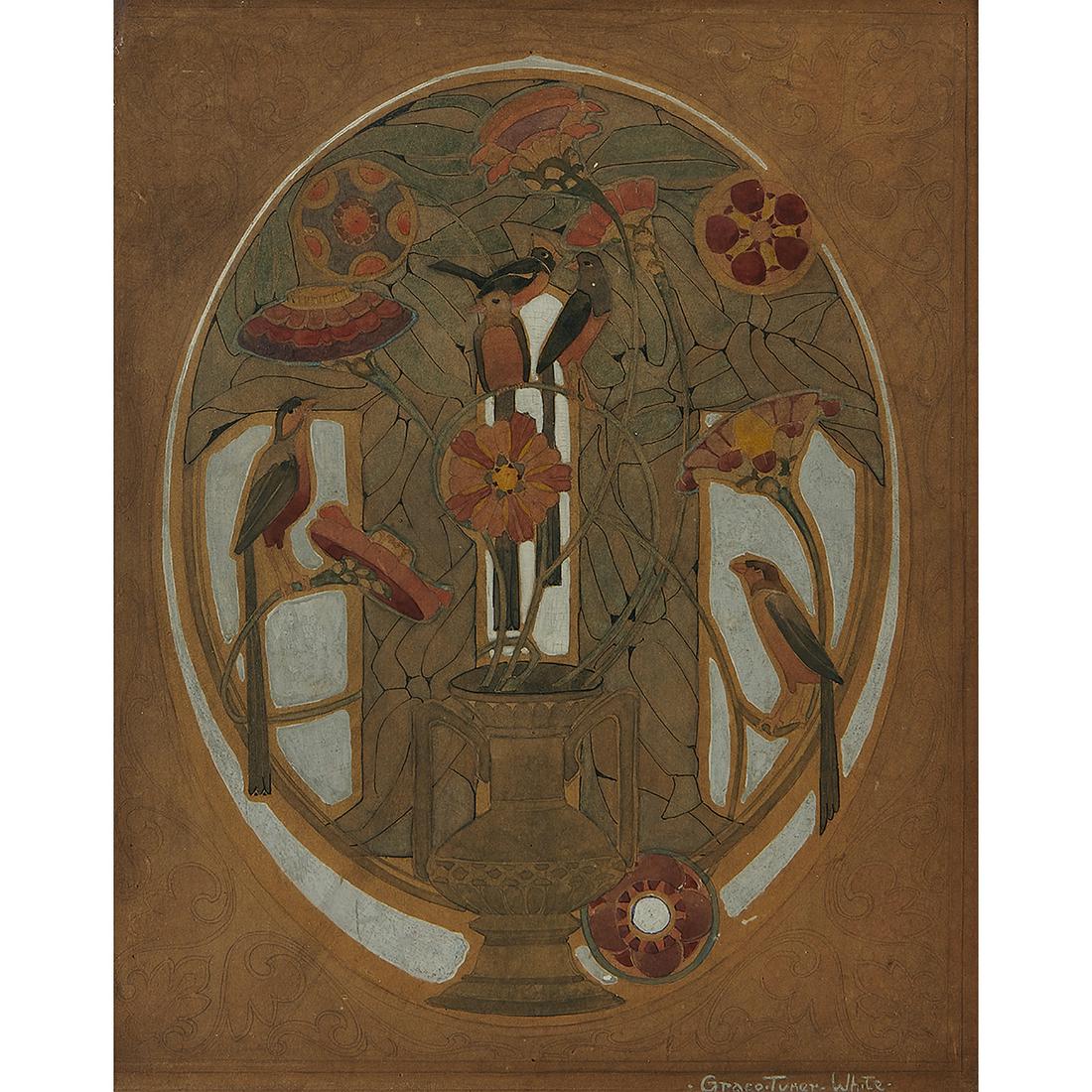 Grace Tyner White, Study for a Mural (1 of 2)