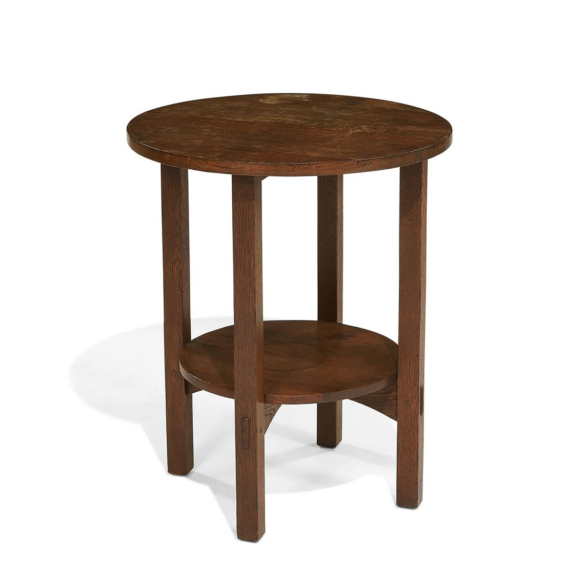 Gustav Stickley lamp table (1 of 1)