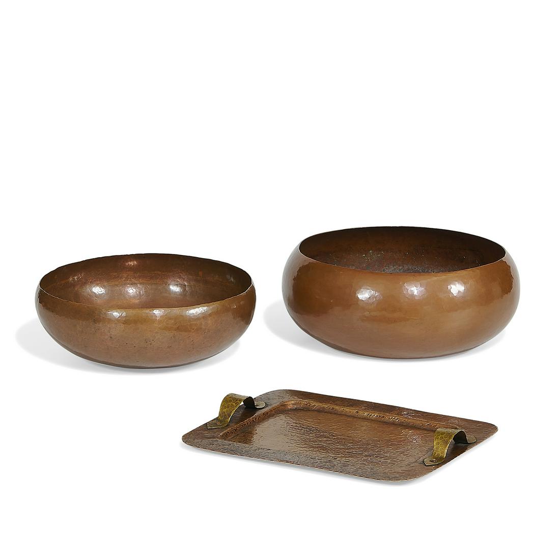 American Arts & Crafts bowls, two (1 of 2)